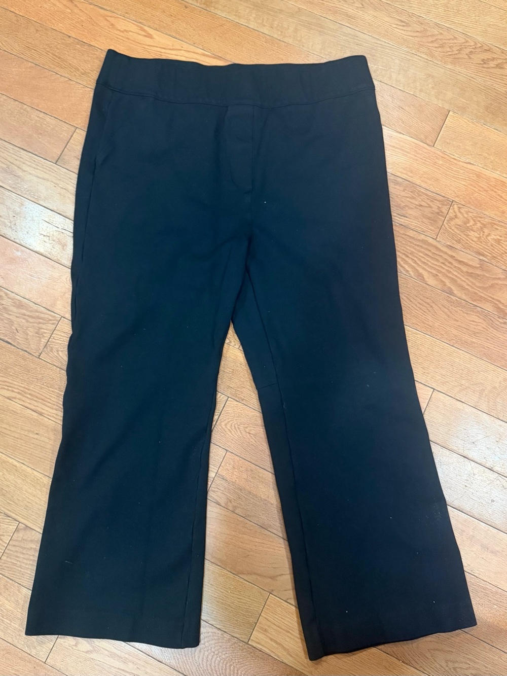SPANX Black PerfectFit Ponte Kick Flare Pants 2X Regular 20386R Pull On